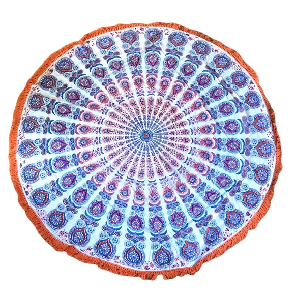 Gypsy 05 Paisley Boho Beach Roundie - Picture 4 of 14